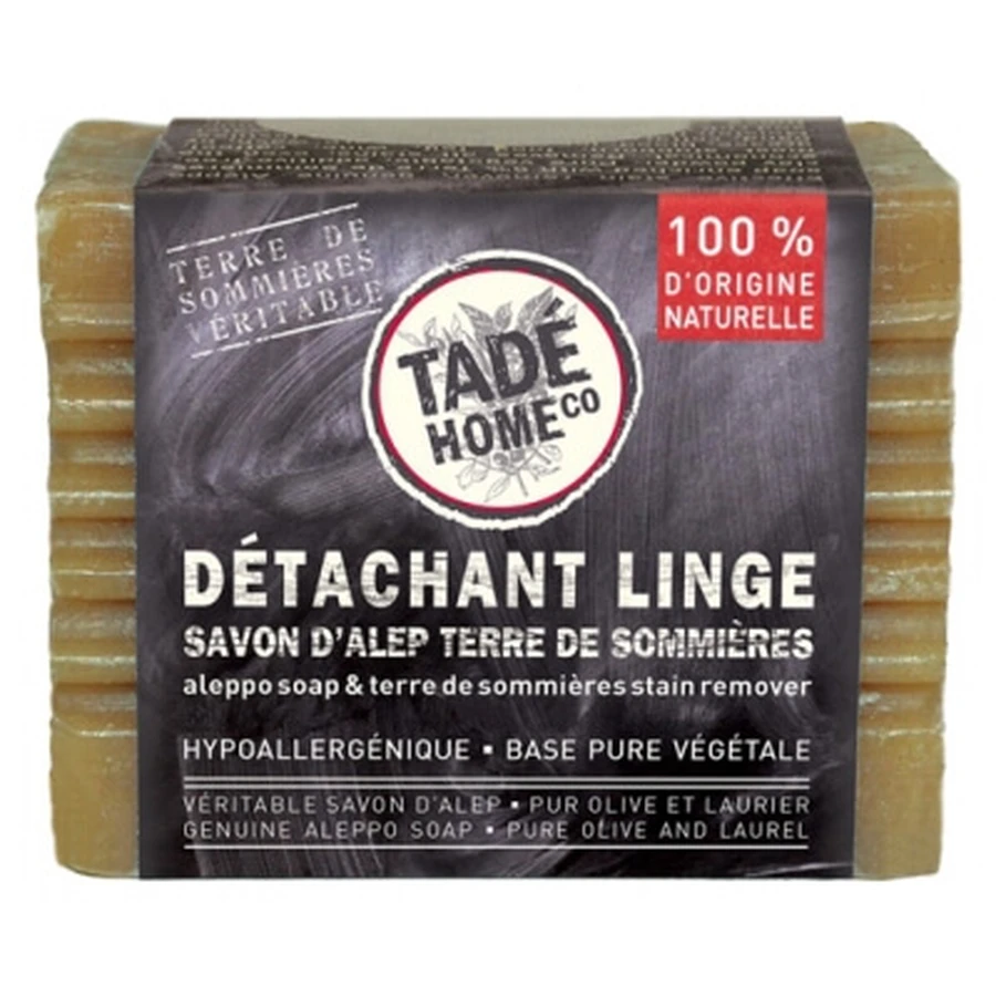 Tadé Home Laundry Stain Remover with Aleppo Soap and Terre de Sommières, 250 g
