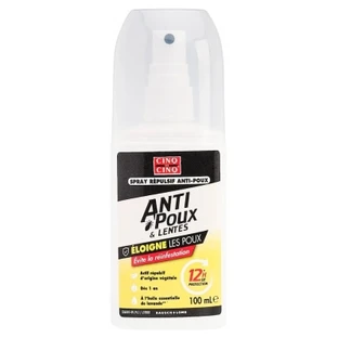 Five out of Five Lice Repellent Spray, 12-Hour Protection, 100 ml
