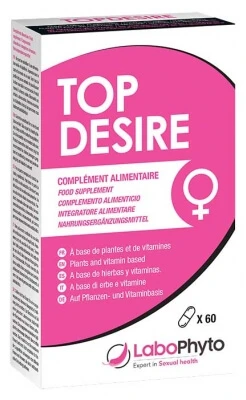 Labophyto TopDesire 60 Vegetable Capsules