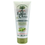 Exfoliante corporal natural en polvo con huesos de aceituna de Le Petit Olivier, 200 ml