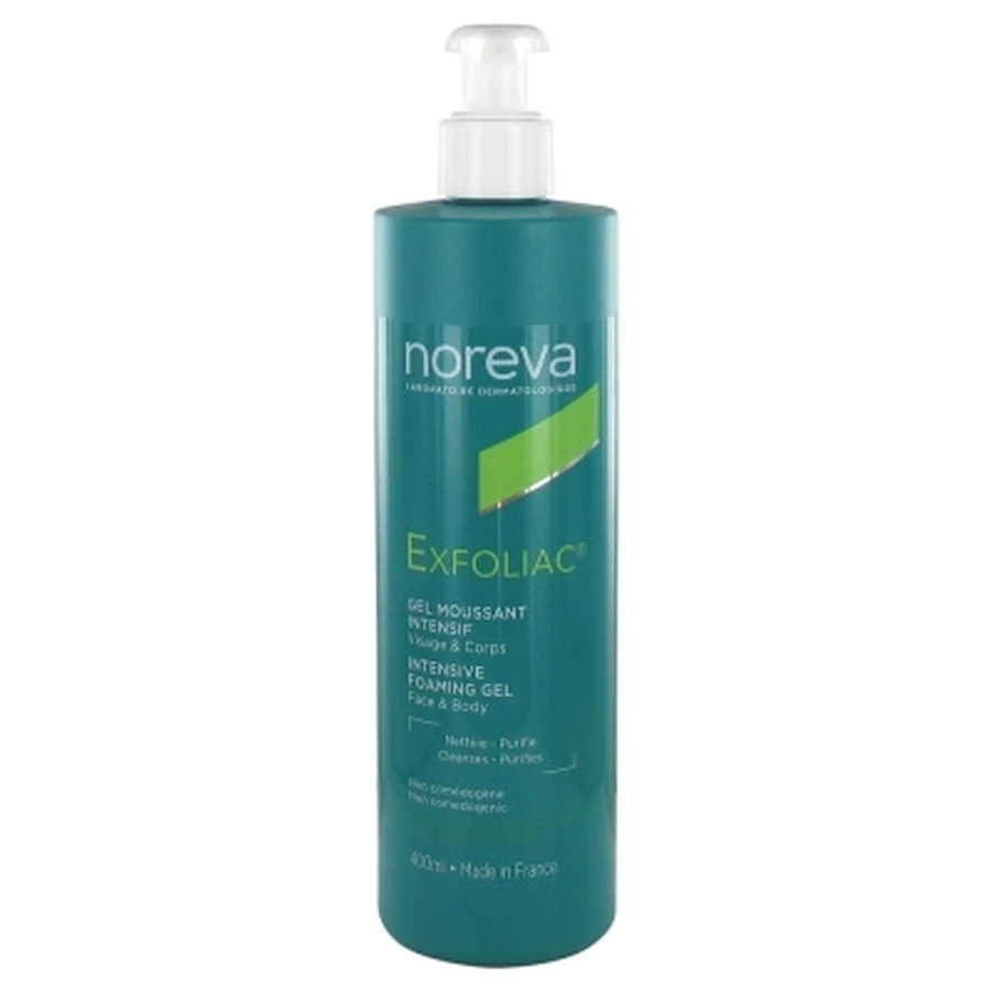 Gel espumante intensivo Exfoliac de Noreva, 400 ml
