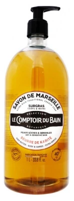 Le Comptoir du Bain Marseille Soap with Shea Butter, 1 L