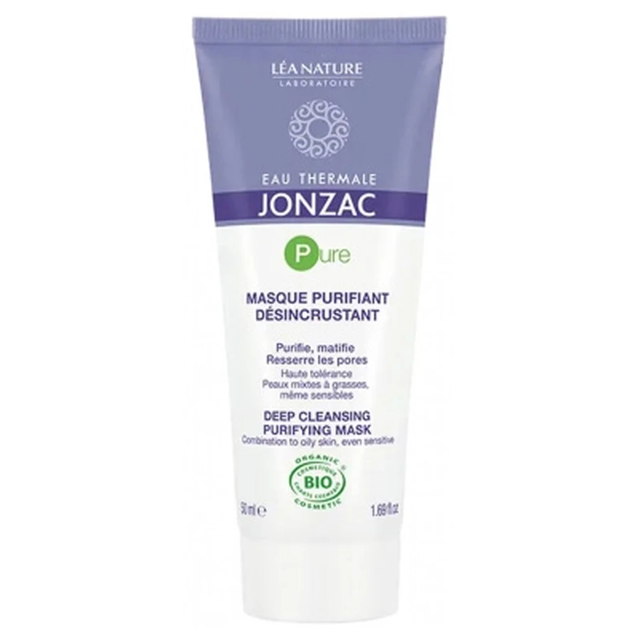 Eau Thermale Jonzac Eau de Jonzac Pure Organic Deep-Cleansing Purifying Mask 50 ml