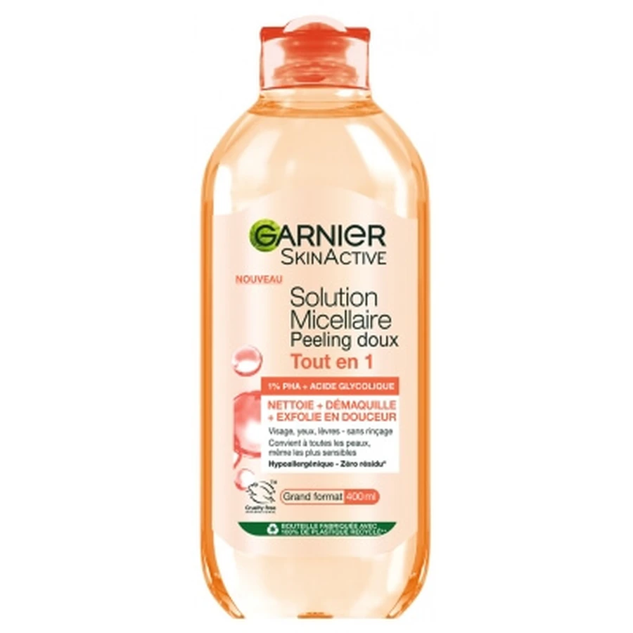 Garnier SkinActive All-in-One Zacht Exfoliërend Micellair Water 400 ml