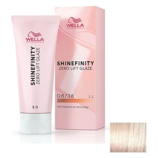 Tinte semipermanente Wella 08/38 Honey Latte Shinefinity