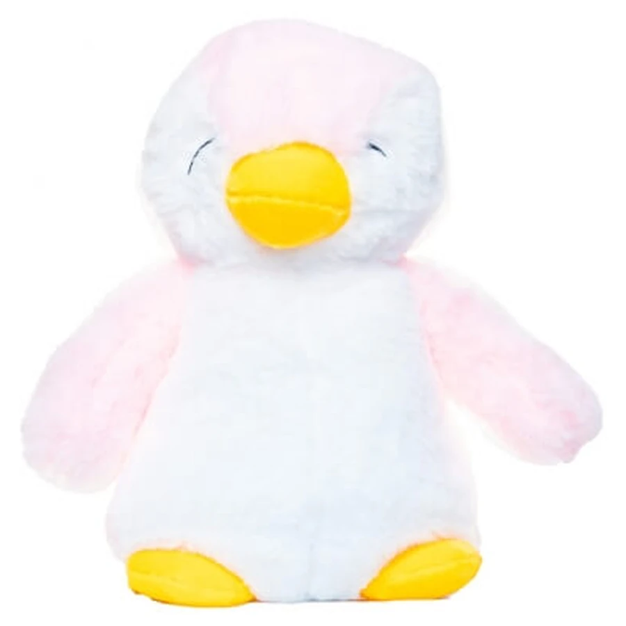 Bolsa de agua caliente «My Little Pink Penguin» con funda extraíble