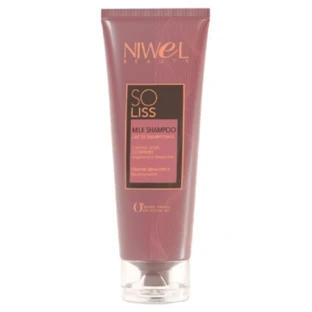Niwel Beauty So Liss Shampoo Milk voor gestrekt of ontkruld haar, 250 ml