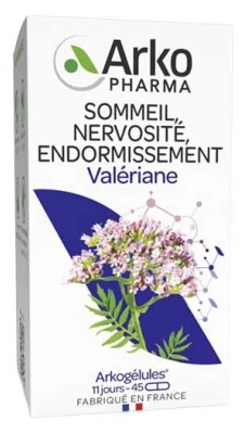 Arkopharma Arkogélules Valerian 45 Capsules
