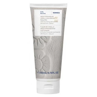 Loción corporal de flor de vainilla mediterránea de Korres, 200 ml