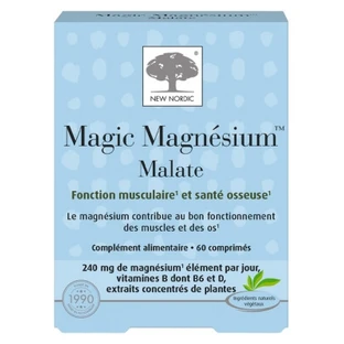 New Nordic Magic Magnesium Malate 60 Tablets