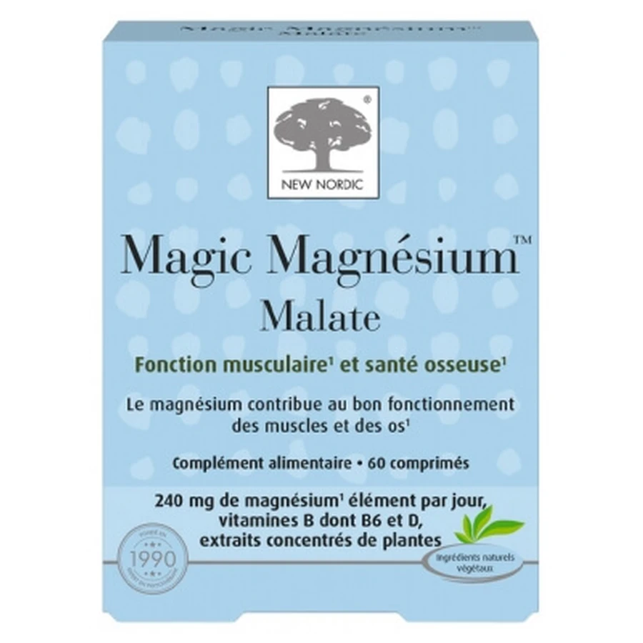 New Nordic Magic Magnesium Malate 60 Tablets