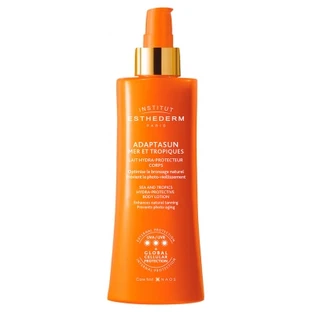 Institut Esthederm Adaptasun Sea & Tropics, loción corporal hidratante y protectora, 200 ml