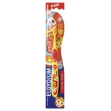 Elgydium Kinder-Weichzahnbürste für Kinder von 2 bis 6 Jahren, Emoji