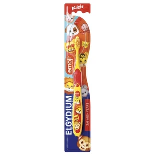Elgydium Kids Brosse à Dents Souple 2/6 Ans Emoji