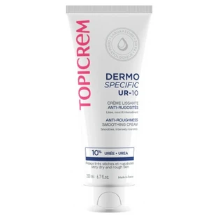 Topicrem DERMO SPECIFIC UR-10 Glättende Creme gegen raue Haut 200 ml