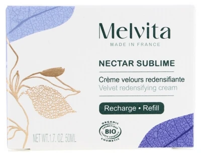 Melvita Nectar Sublime Organic Redensifying Velvet Cream Refill, 50 ml