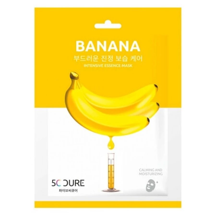 Jkosmec 5C Cure Essence Intensive Masque en Tissu Banane 25 ml