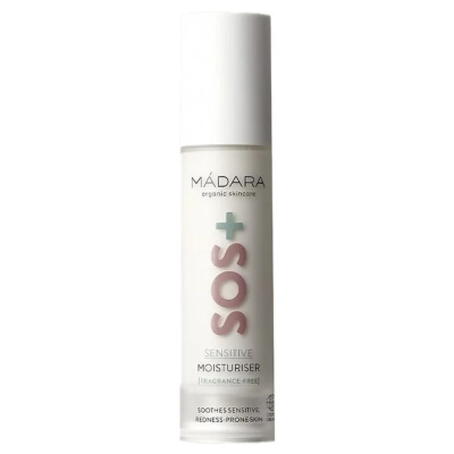 Mádara SOS+ Sensitive Moisturiser Crème Hydratante Bio 50 ml