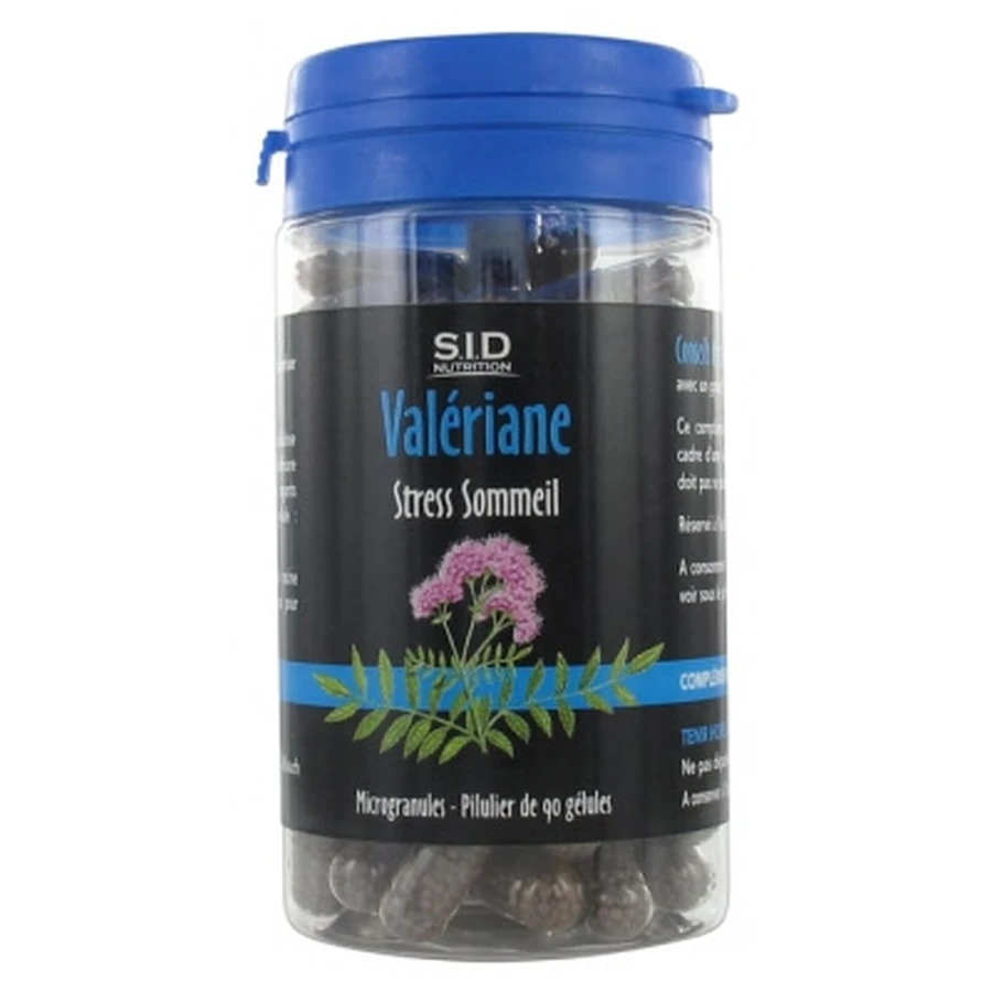 S.I.D Nutrition Stress & Sleep Valerian 90 Capsules