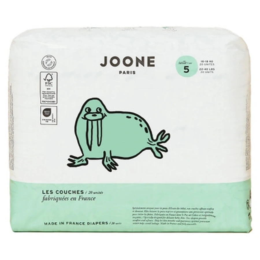 Joone Windeln, Größe 5 (10–18 kg), 20 Stück