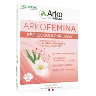 Arkopharma Arko Femina for Painful Periods, 30 Tablets