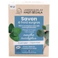 Jabón sobregrasado elaborado en frío con menta y eucalipto de Laboratoire du Haut-Ségala, 80 g