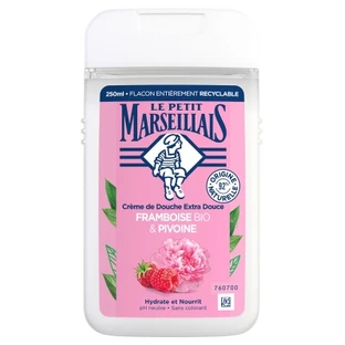 Le Petit Marseillais Extra Milde Douchecrème met Framboos en Pioenroos, 250 ml