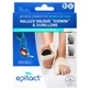 Ortesis correctiva Epitact para hallux valgus y dolor plantar, para ambos pies (izquierdo)
