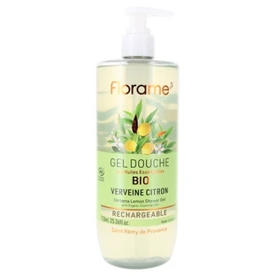 Florame Bio-Duschgel mit Zitronenverbene, nachfüllbar, 750 ml