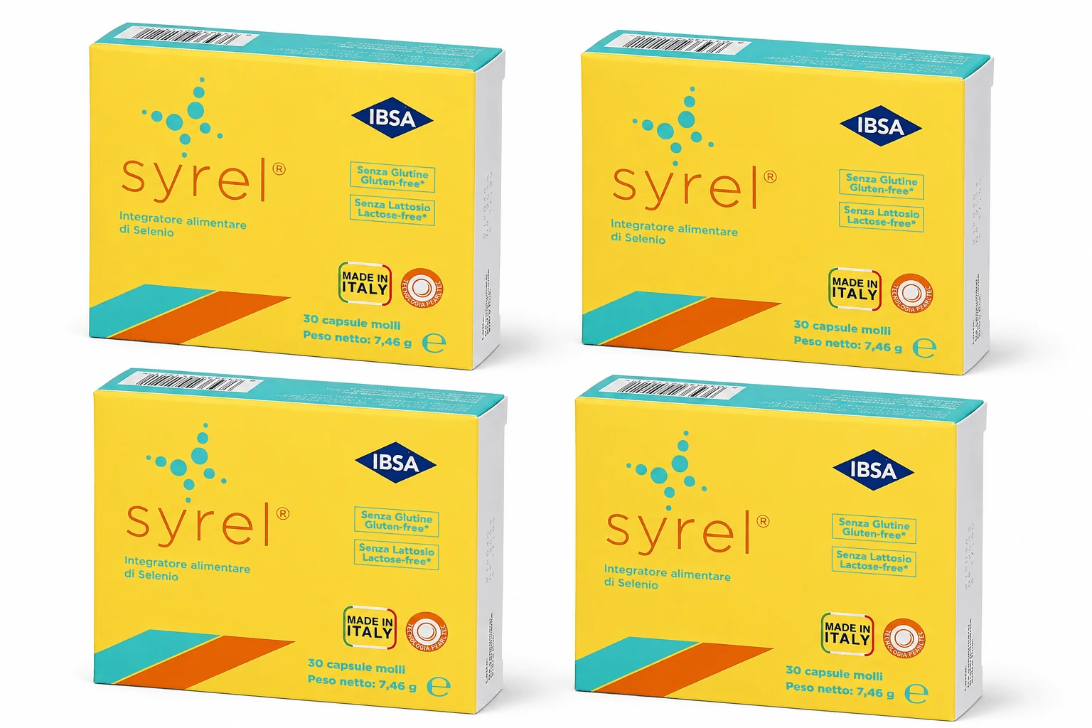 Syrel, 4x30 capsules, IBSA