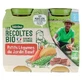 Blédina Les Récoltes Bio: Groenten uit de kleine tuin met rundvlees — biologisch — voor baby’s vanaf 6 maanden — 2 potjes