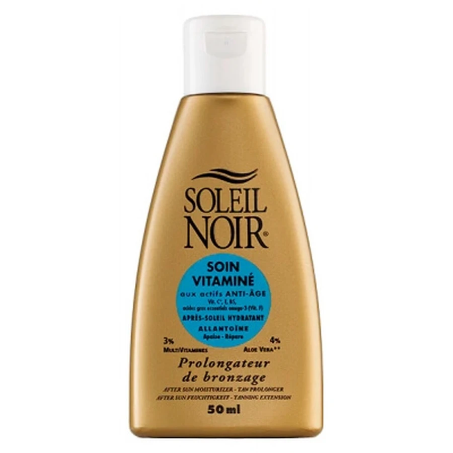 Soleil Noir Cremă hidratantă vitaminizată după expunerea la soare, care prelungește bronzul, 50 ml