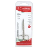 3 Claveles-Nagelschere mit geraden Klingen