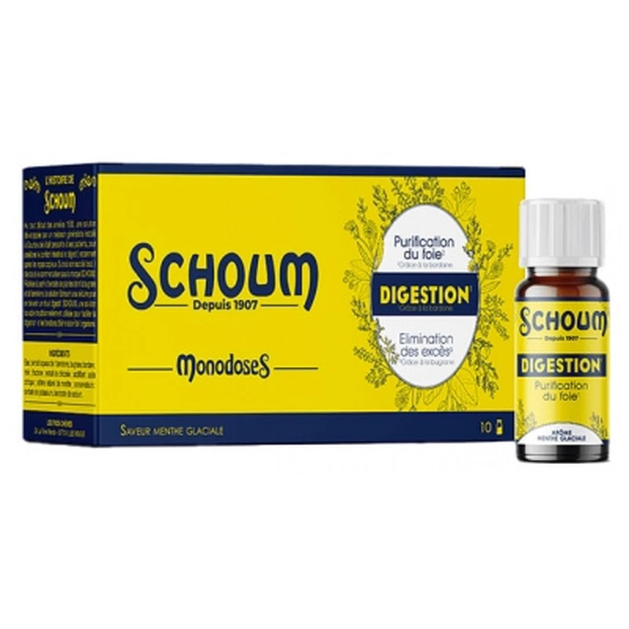 Schoum Digestion, 10 Single-Serve Packets