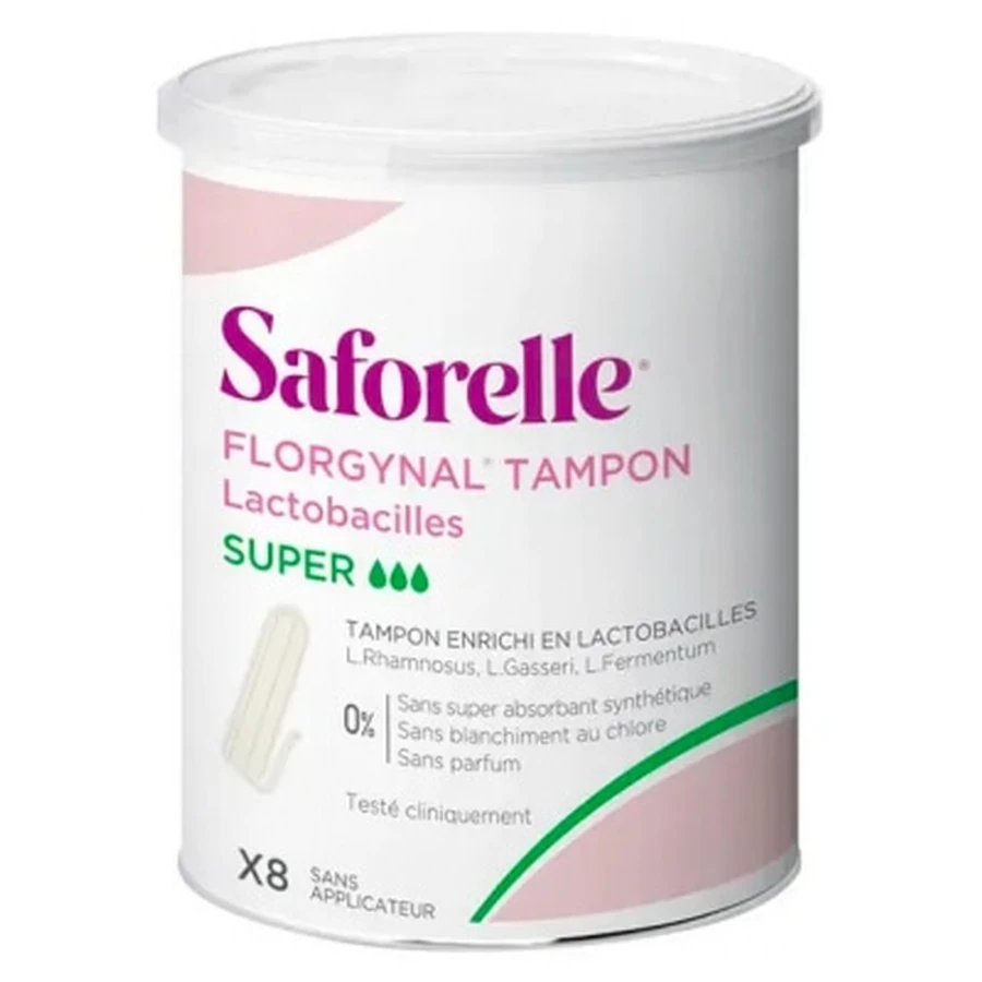Tampón Saforelle Florgynal 8 Super