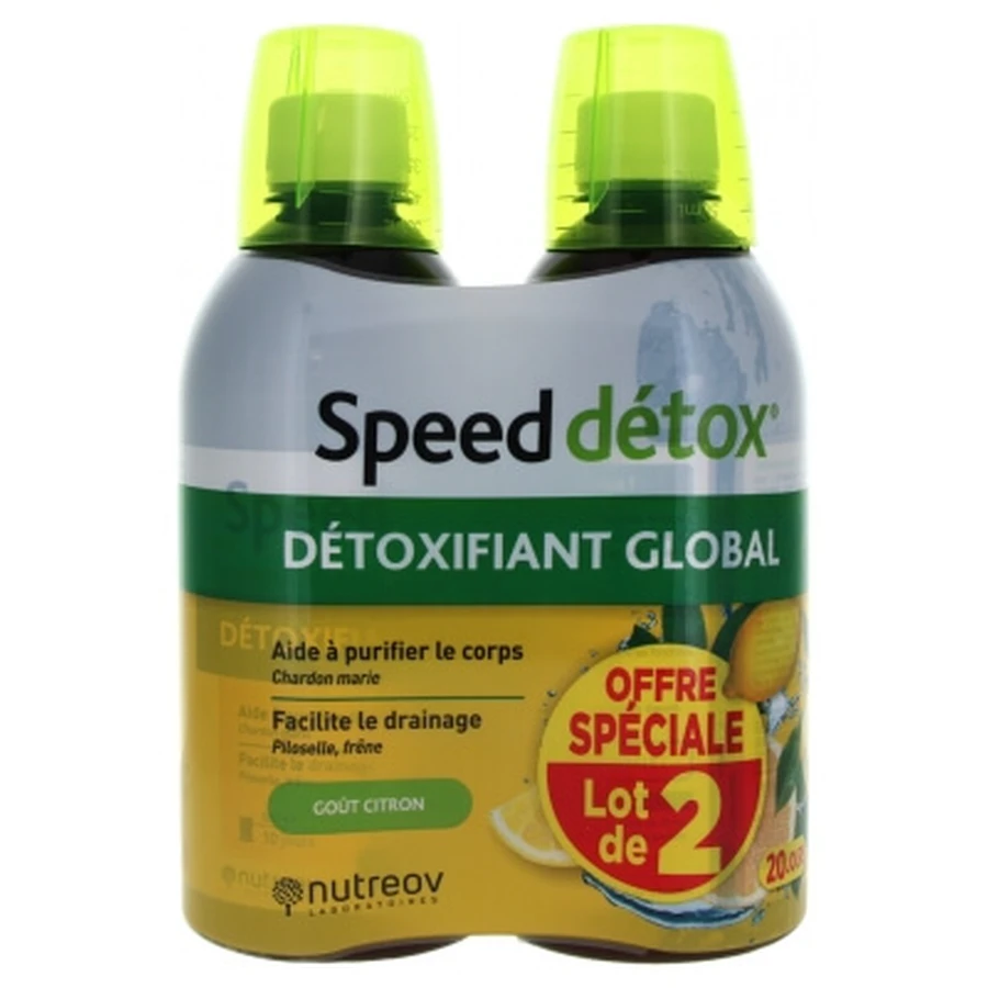 Nutreov Speed Detox, 2er-Pack (je 500 ml)