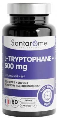 Santarome L-Tryptophan+ 500 mg, 60 Capsules