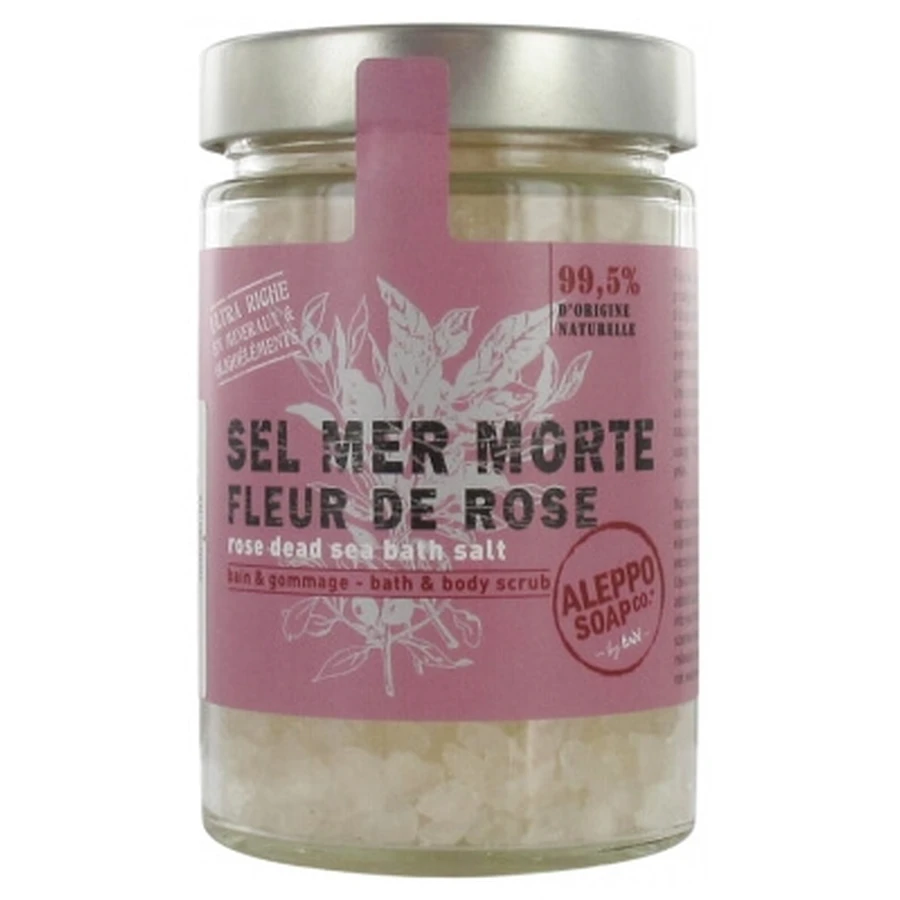 Sal del Mar Muerto con pétalos de rosa de Tadé, 300 g