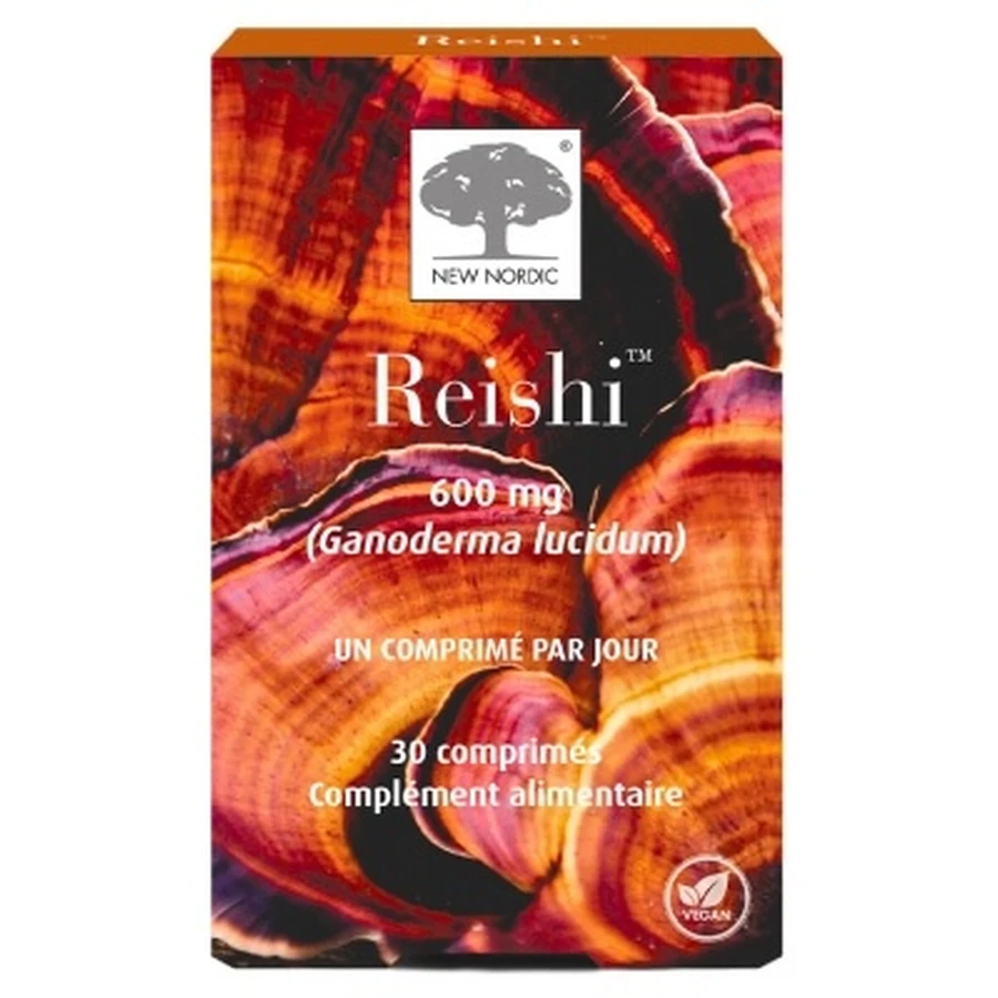 New Nordic Reishi 600 mg, 30 Tabletten