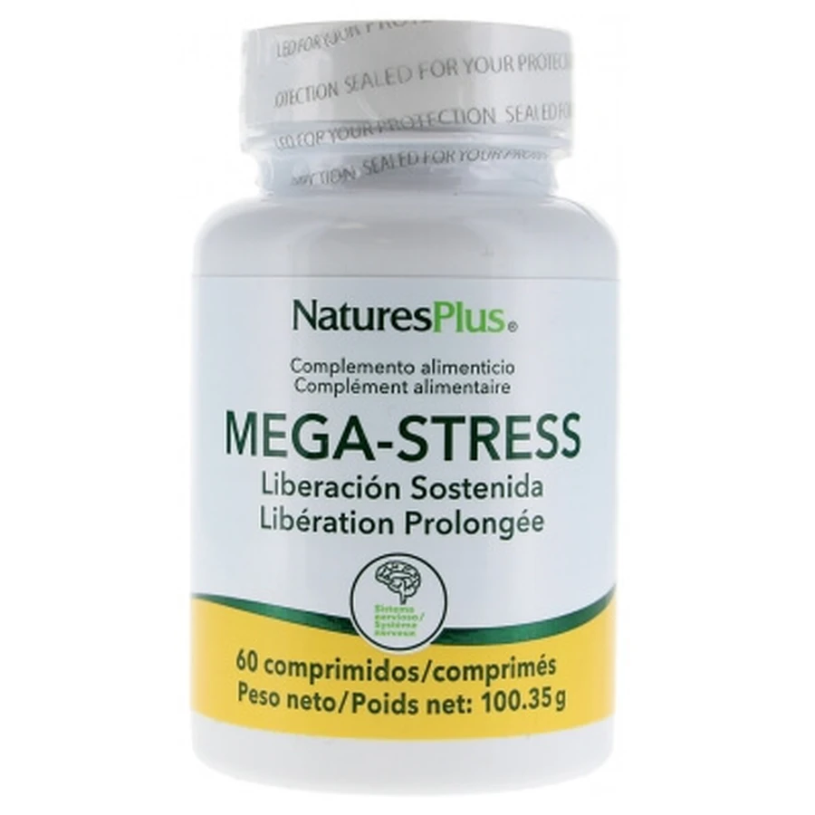 Natures Plus Mega-Stress 60 Tablets
