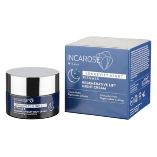 Incarose Longevity Night Rituals: Crema de noche regeneradora y reafirmante, 50 ml