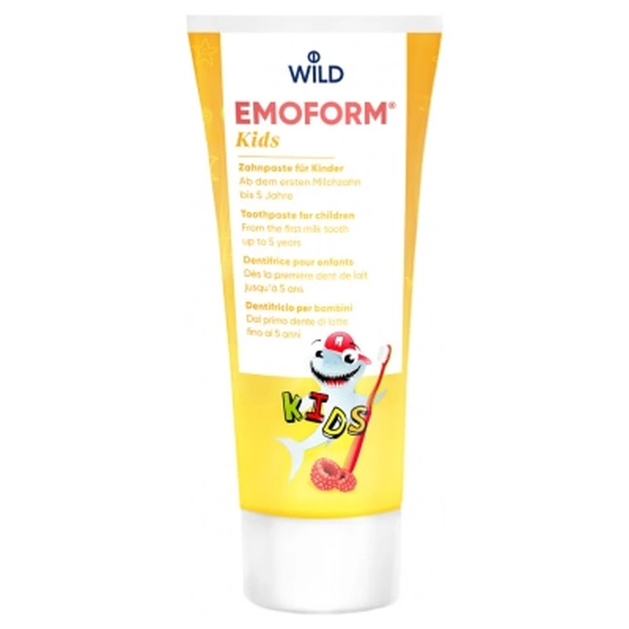 Wild Emoform-tandpasta voor kinderen tot 5 jaar, 75 ml