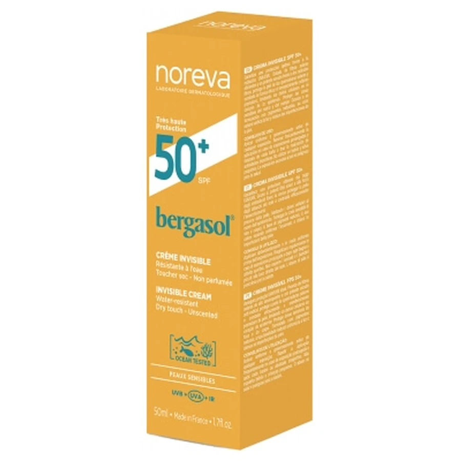 Noreva Bergasol Expert Invisible Finish Crème SPF 50+ 50 ml