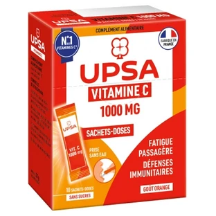 UPSA Vitalité Vitamin C 1000 mg, 10 Sachets