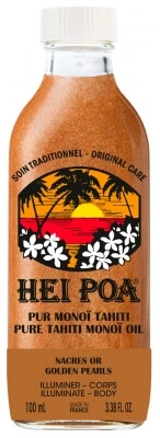 Hei Poa Pur Monoï Tahiti Gold Pearls 100 ml