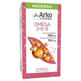 Arkopharma Arkogélules Omega 3-6-9, 60 Capsules