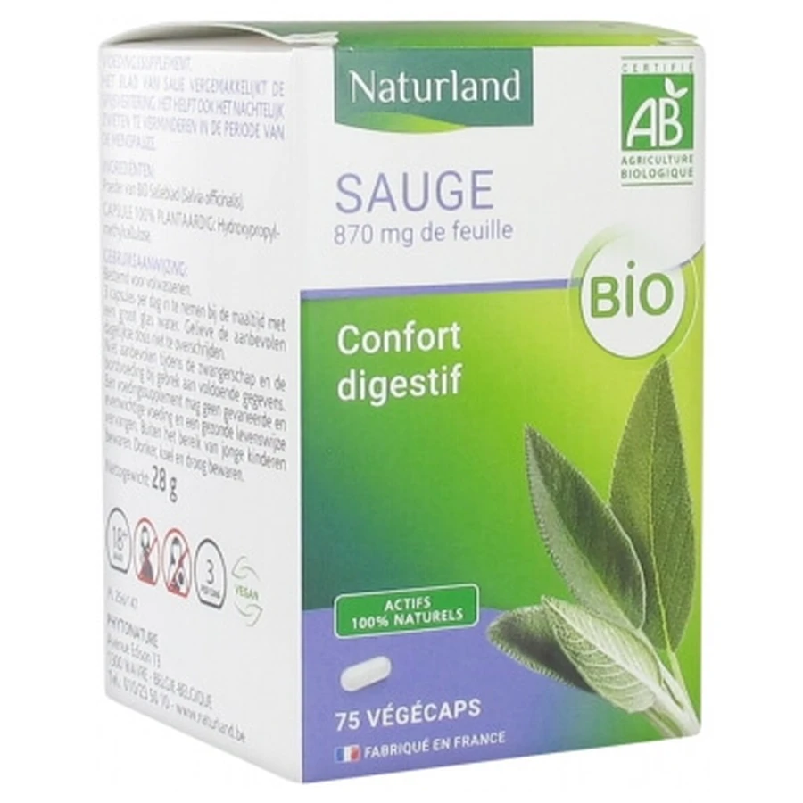 Naturland Bio-Salbei 75 Vegecaps