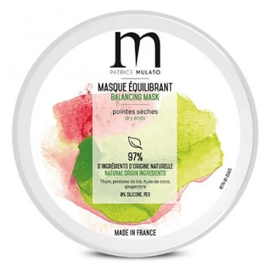 Patrice Mulato: Mascarilla equilibrante para puntas secas y cabellos mixtos, Mulato 200 ml