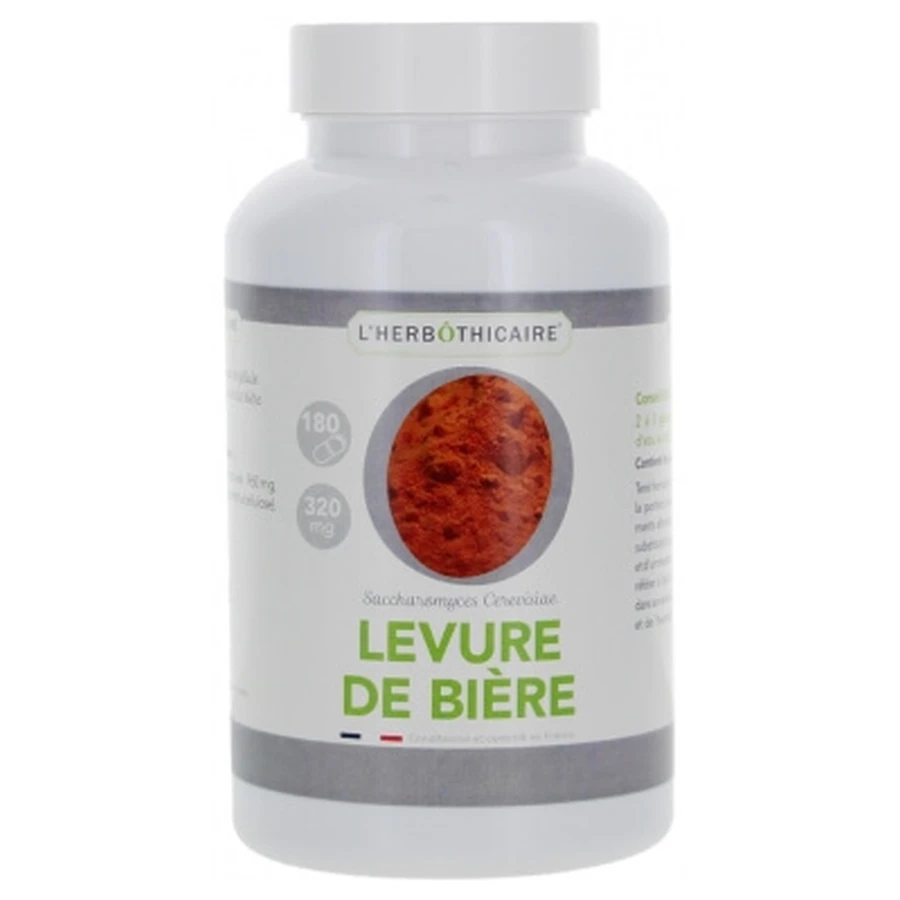 L'Herbôthicaire Brewer's Yeast, 180 Capsules