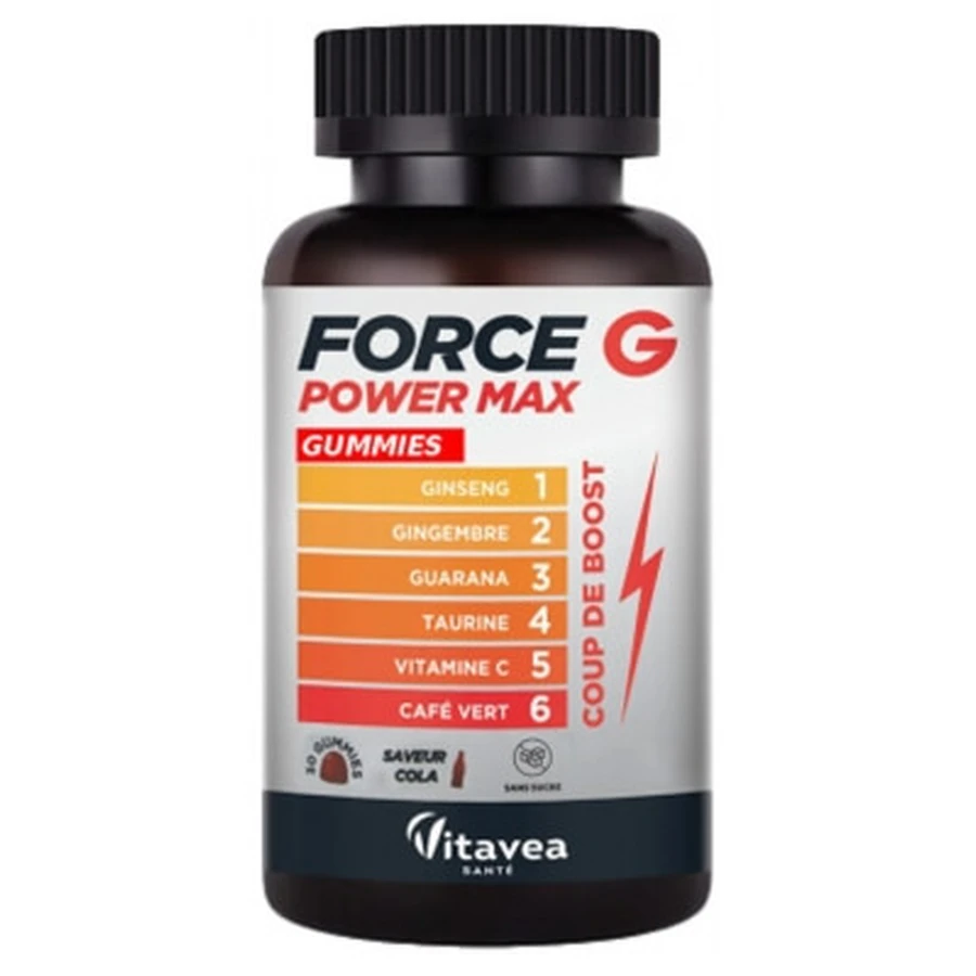 Vitavea Force G Power Max 30 gummies